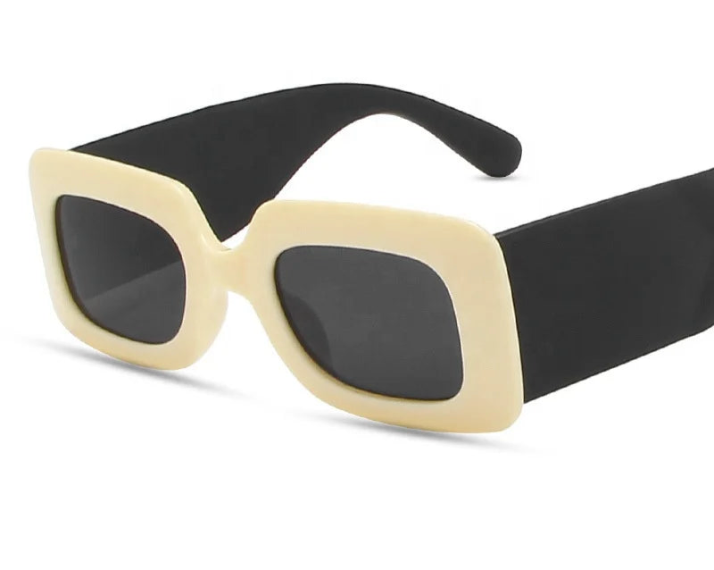Lunettes de Soleil Épaisses – Carré Oversize Chic