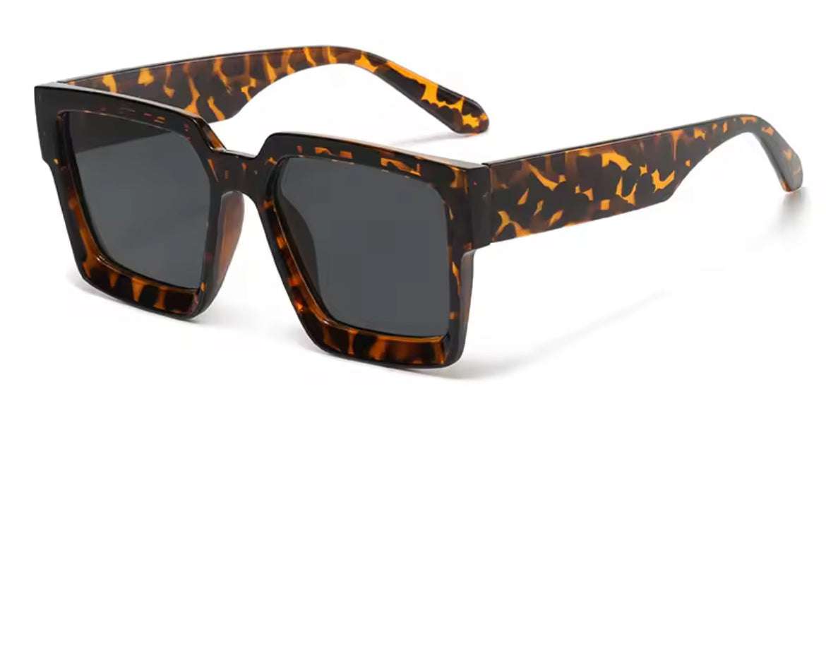 Lunettes Carrées Rétro – Style Unisexe Tendance