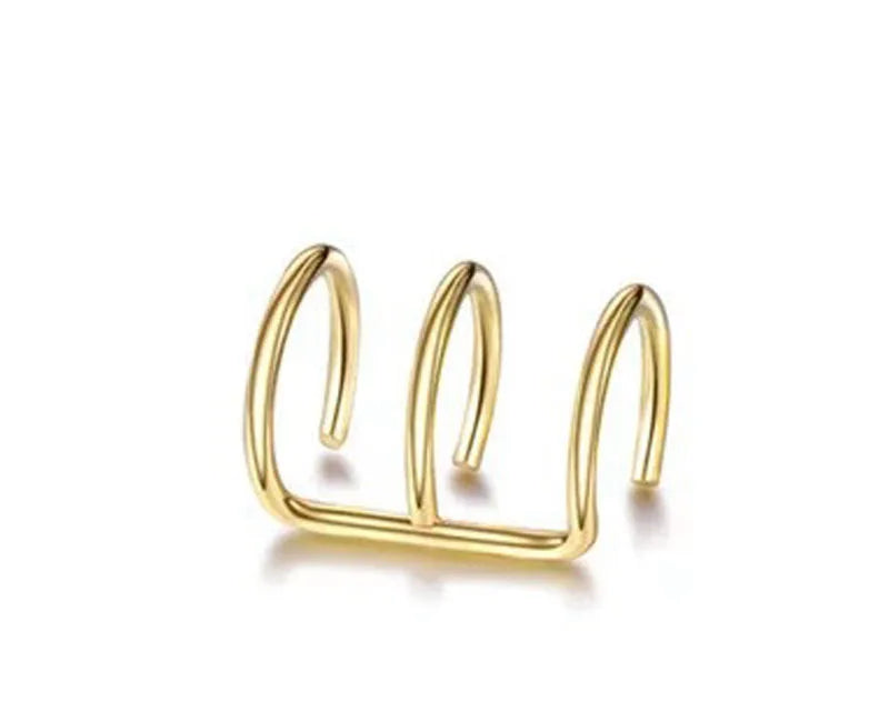14K Gold Heart Earrings, Micro Chic Elegance
