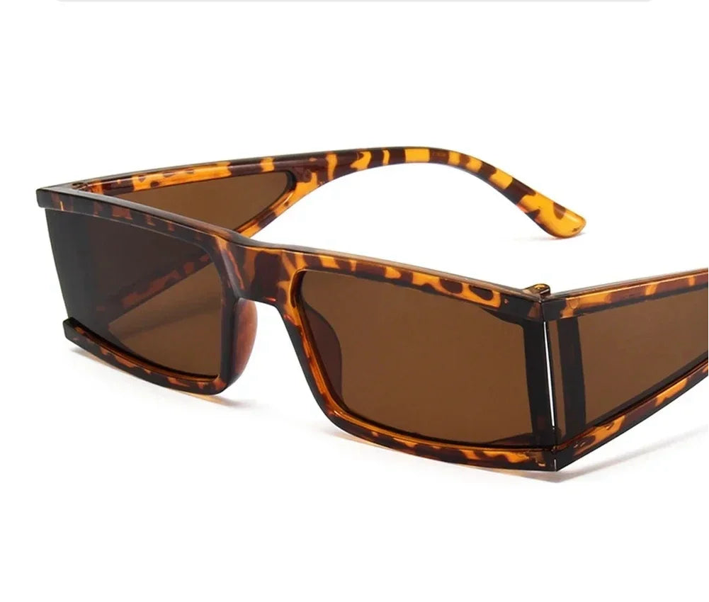 Lunettes Rétro Punk UV400 carrées– Small Frame UV400 Mixte