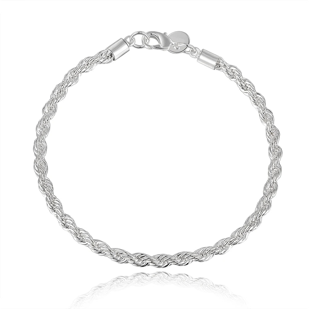 Bracelet argent 925 style moderne