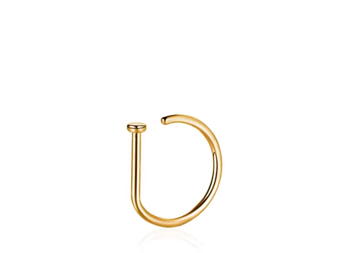 Stainless Steel Fake Nose Piercing - Clip on Nose Ring No Piercing Unisex Punk Style Trendy