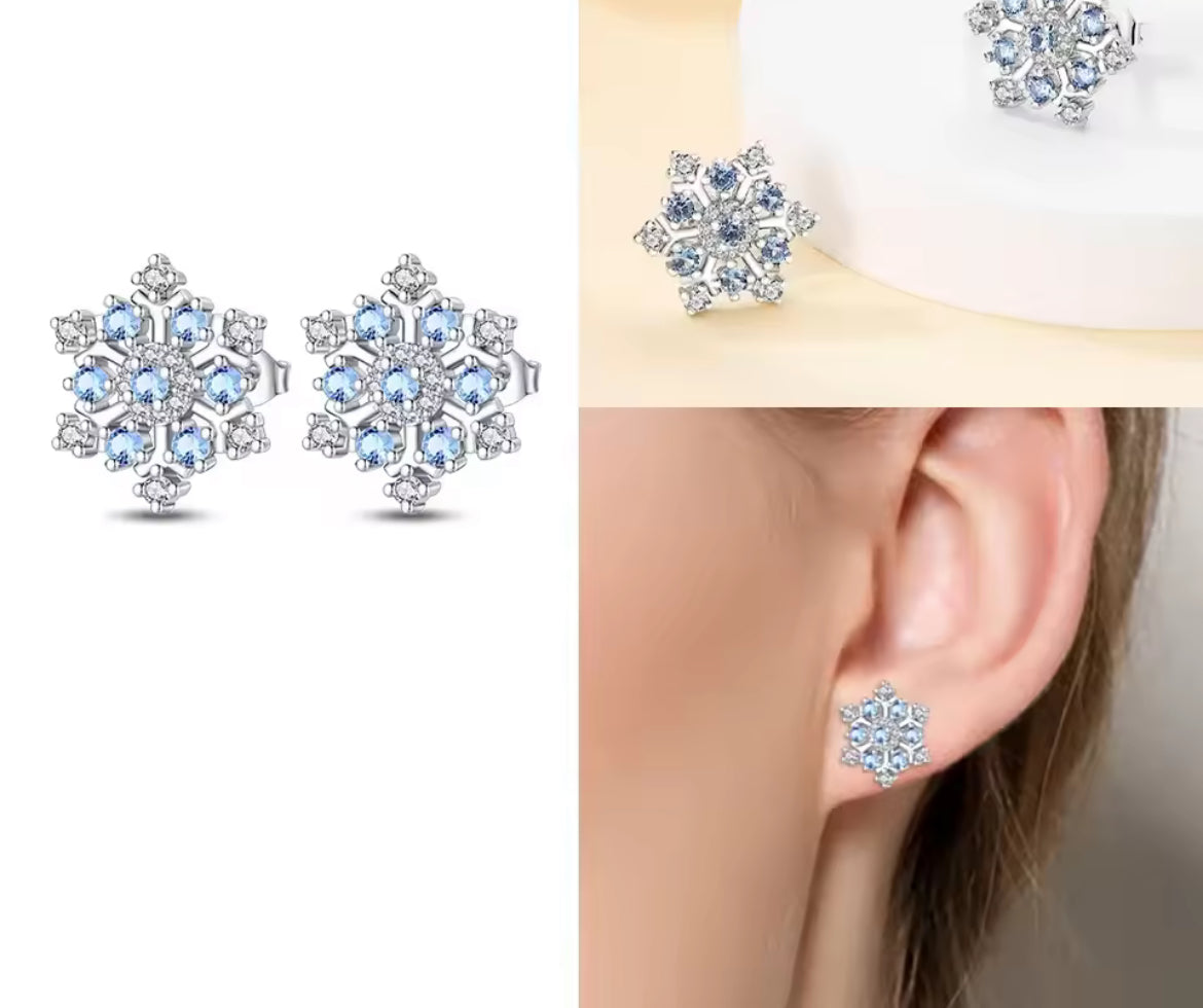 Boucles d’Oreilles Cœur en Argent 925 Certifié – Zircon Coloré Élégant 2025