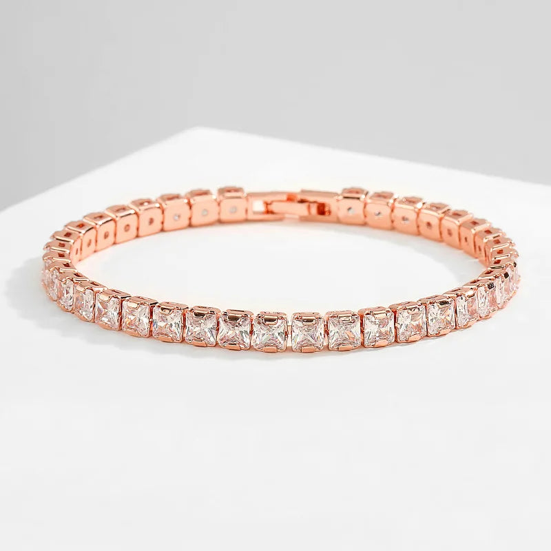 925 Silver Tennis Bracelet – Brilliant Stones, Eternal Elegance for Women