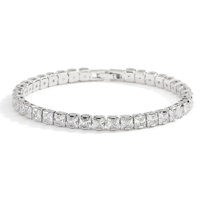 925 Silver Tennis Bracelet – Brilliant Stones, Eternal Elegance for Women
