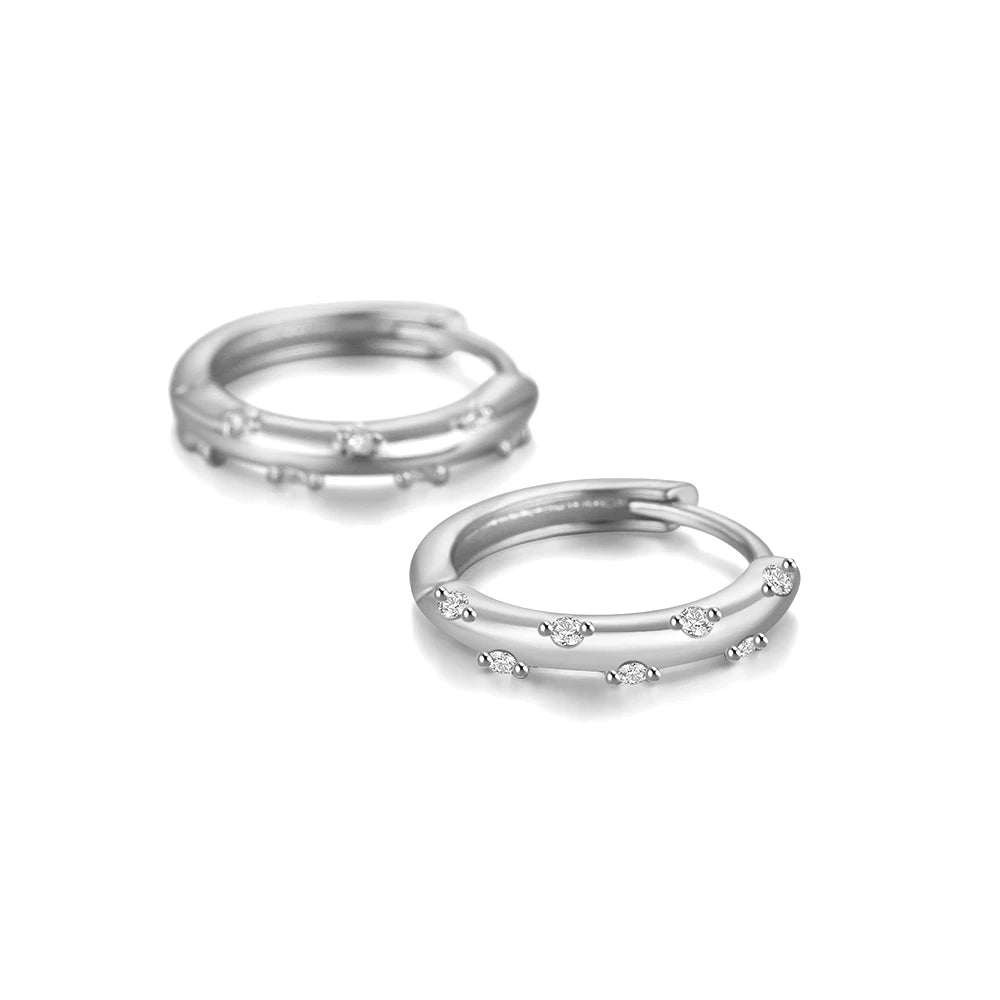 Mini Créoles en Argent 925 CANNER – Finition Brillante Or et Argent