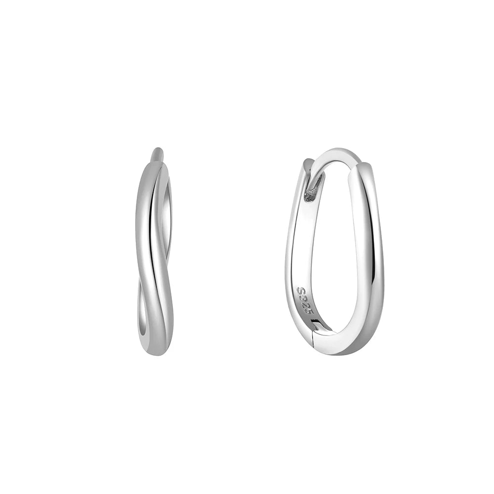 Mini Créoles en Argent 925 CANNER – Finition Brillante Or et Argent