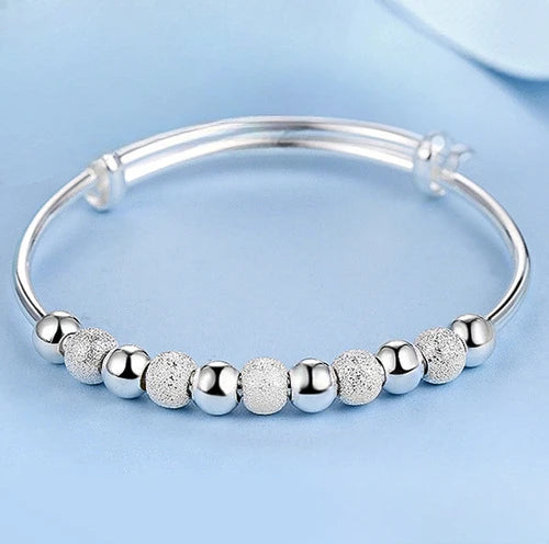 Bracelet Capteur de Rêves Argent 925–Perles,pampille Bohème