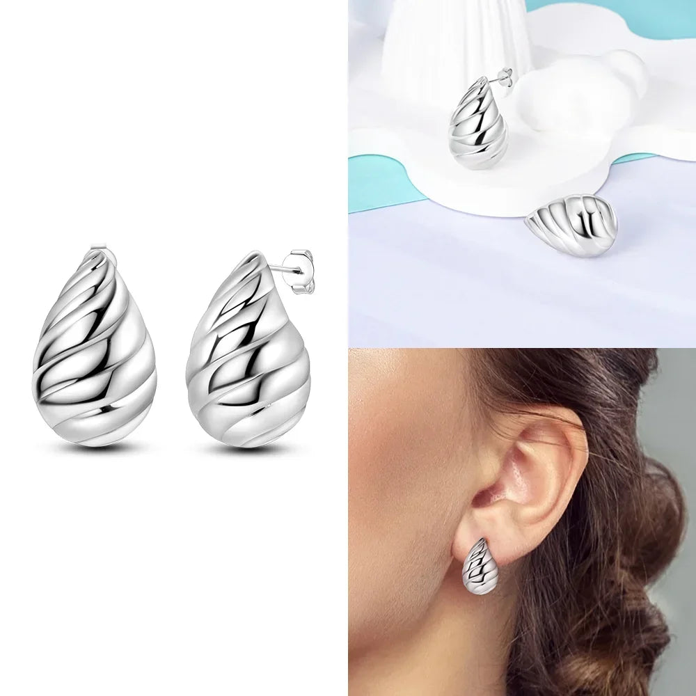 Boucles d’Oreilles Cœur en Argent 925 Certifié – Zircon Coloré Élégant 2025
