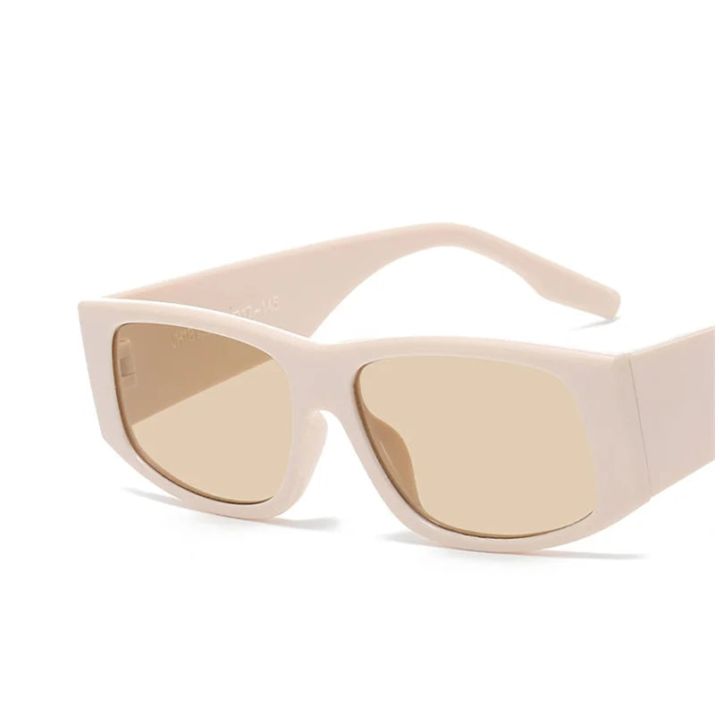 Gafas de sol rectangulares: estilo vintage chic