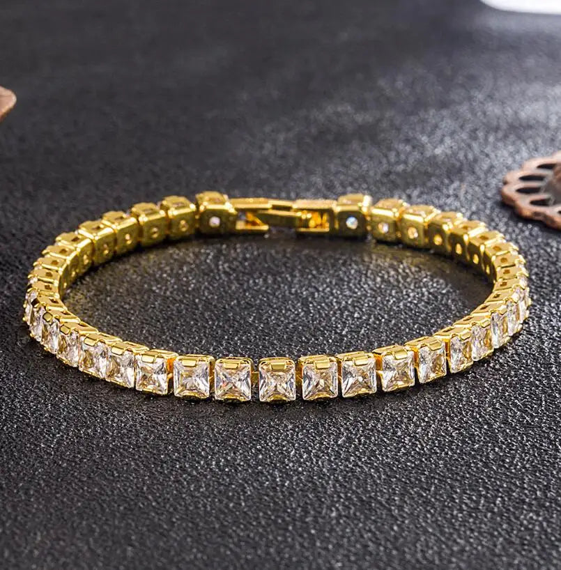 925 Silver Tennis Bracelet – Brilliant Stones, Eternal Elegance for Women