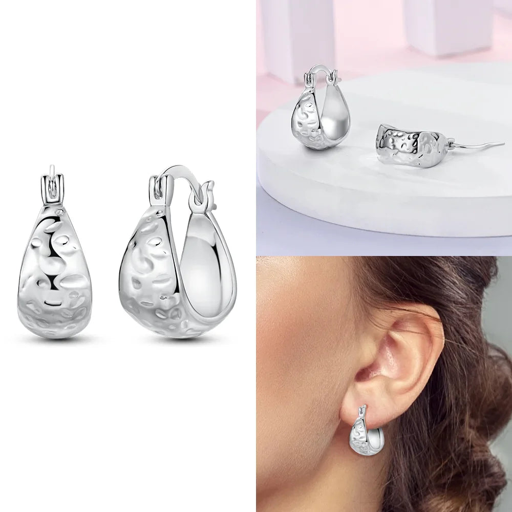 Boucles d’Oreilles Cœur en Argent 925 Certifié – Zircon Coloré Élégant 2025