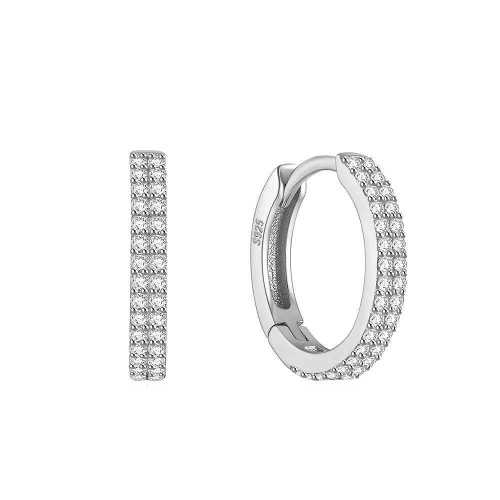 Mini Créoles en Argent 925 CANNER – Finition Brillante Or et Argent