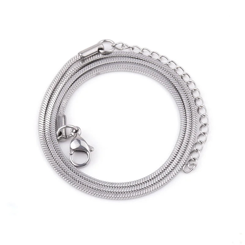 Chaîne Snake Or – Collier Fin Acier Inoxydable pour Homme