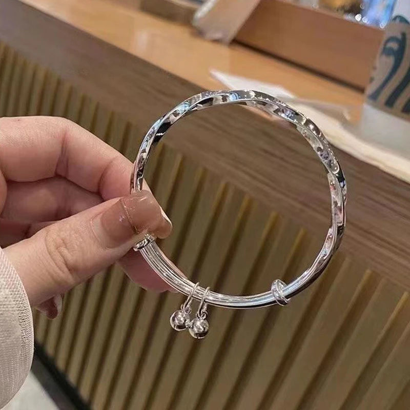 Bracelet Capteur de Rêves Argent 925–Perles,pampille Bohème