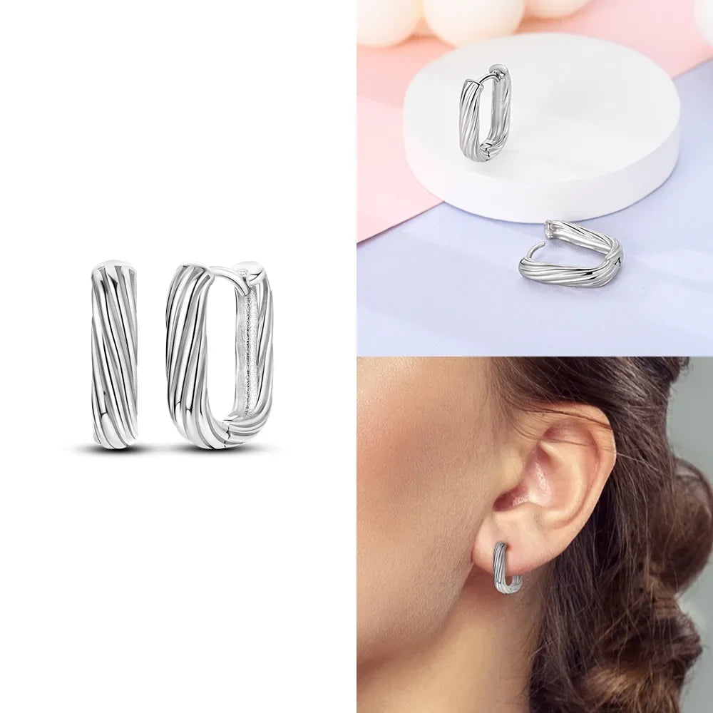 Boucles d’Oreilles Cœur en Argent 925 Certifié – Zircon Coloré Élégant 2025
