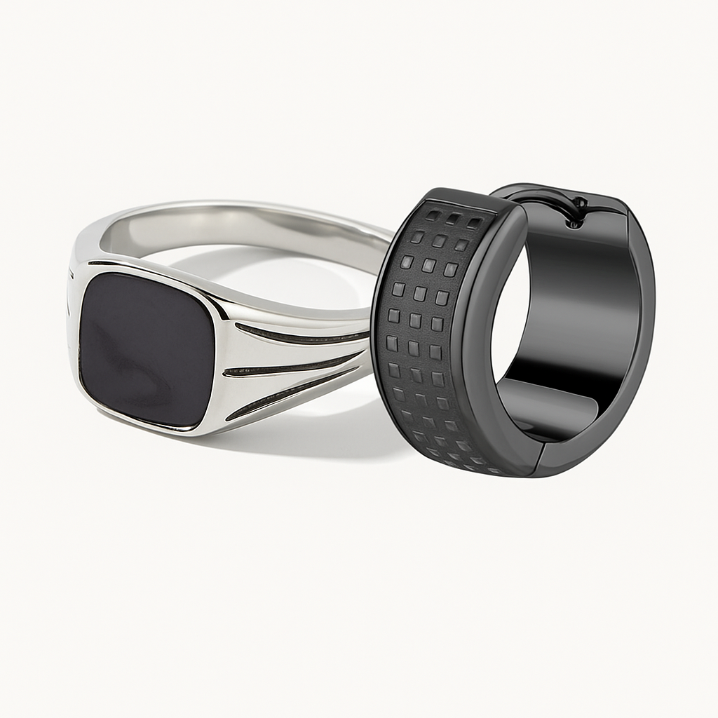 Bagues & boucles oreilles Homme
