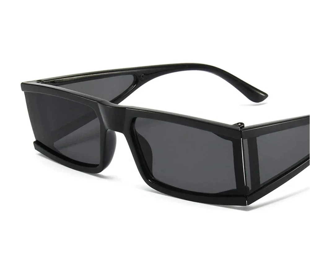 Lunettes Rétro Punk UV400 carrées– Small Frame UV400 Mixte