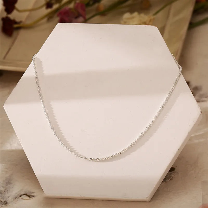 Collier pendentif minimaliste en argent