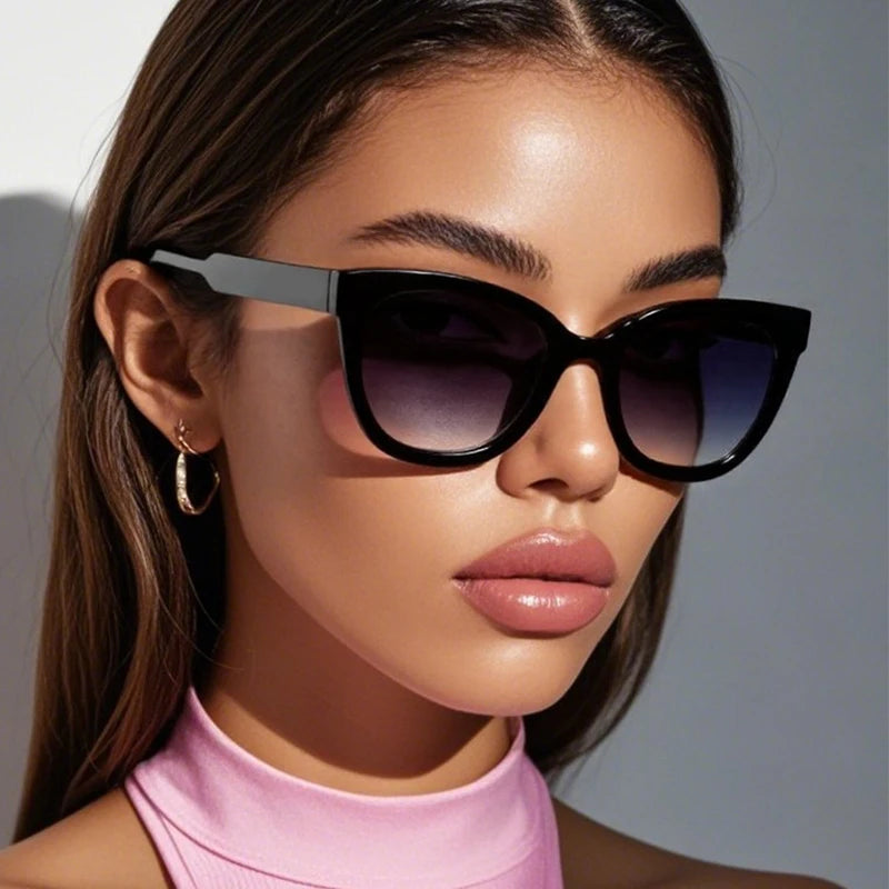 Lunettes Œil-de-Chat Dégradées – Élégance Féminine