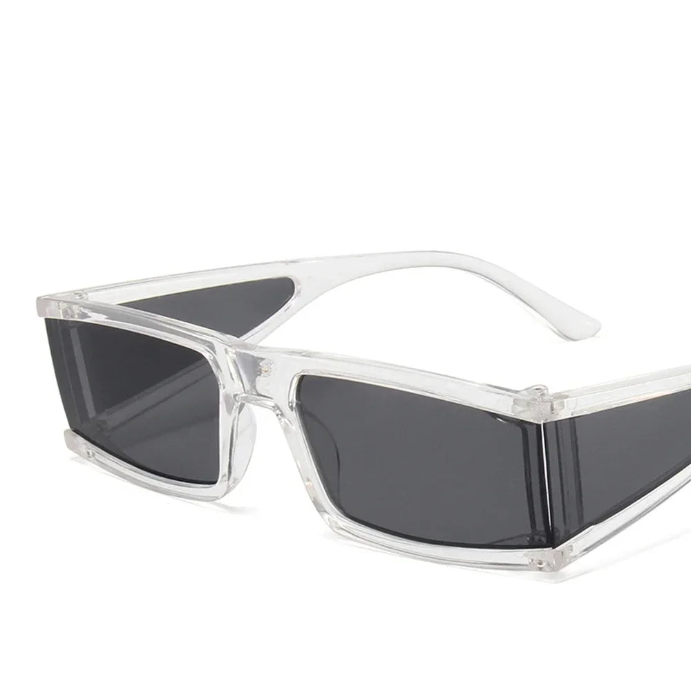 Lunettes Rétro Punk UV400 carrées– Small Frame UV400 Mixte