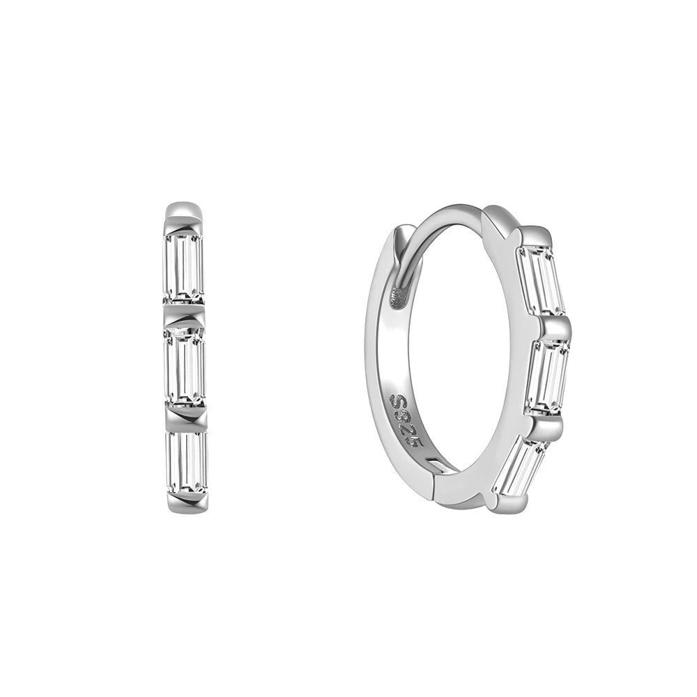 Mini Créoles en Argent 925 CANNER – Finition Brillante Or et Argent
