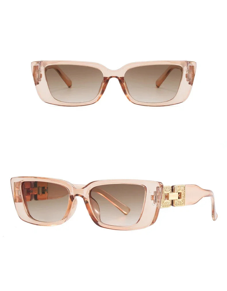 Y2K Elegance Sunglasses – Thick Frame Vintage Design